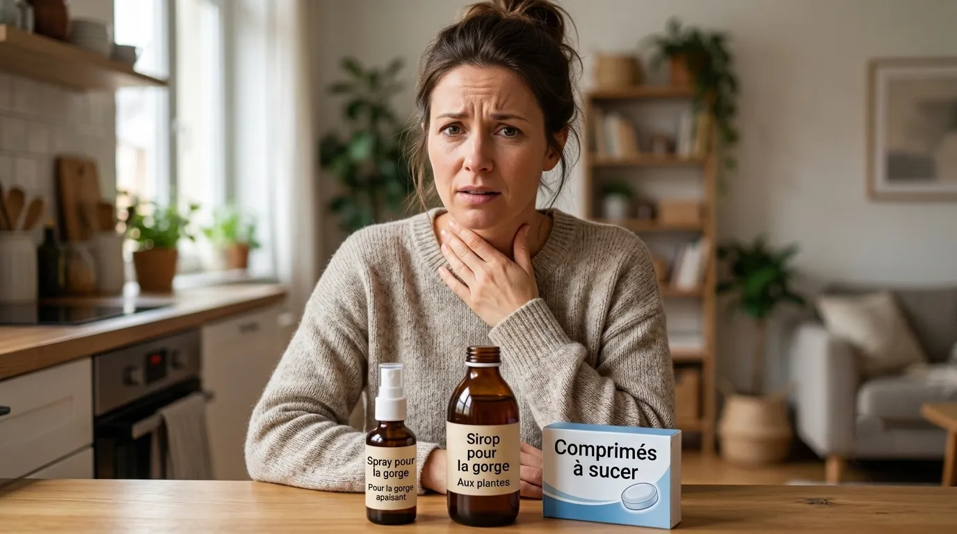 Spray, pastilles ou sirop : comment choisir pour la gorge ?